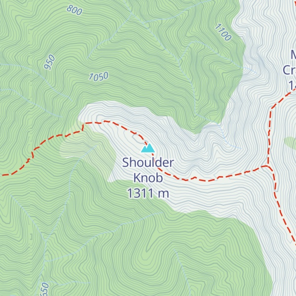 Map of Shoulder Knob