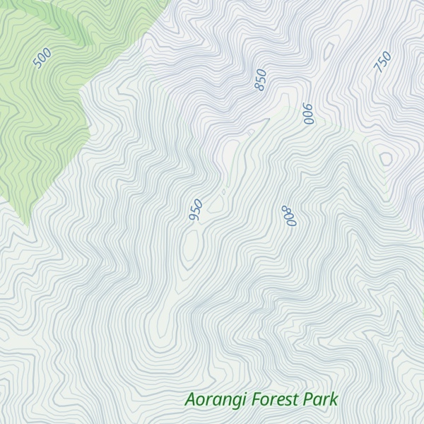 Map of Hikapu / Mount Ross