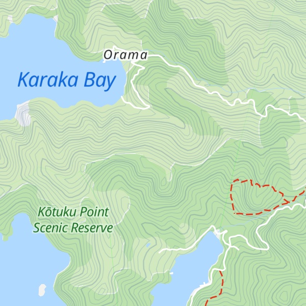Map of Tree Peak