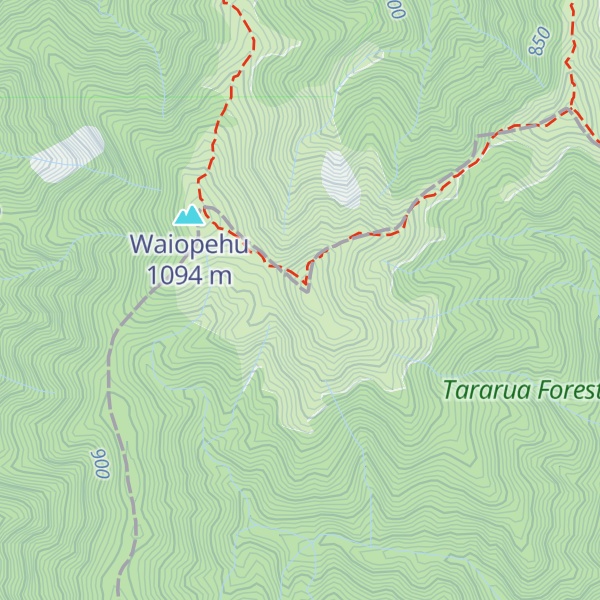 Map of Twin Peak