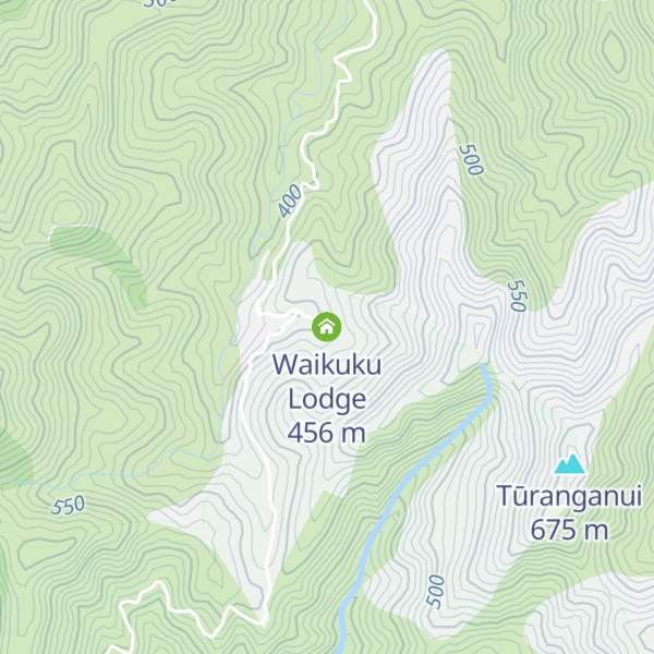 Map of Waikuku Lodge