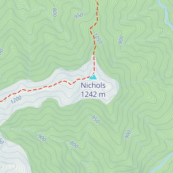 Map of Nichols Hut