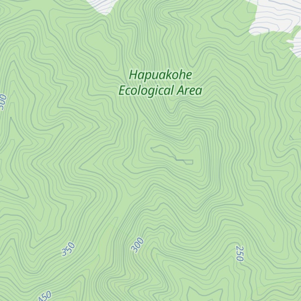 Map of Hapuakohe / Te Hapū-a-Kohe