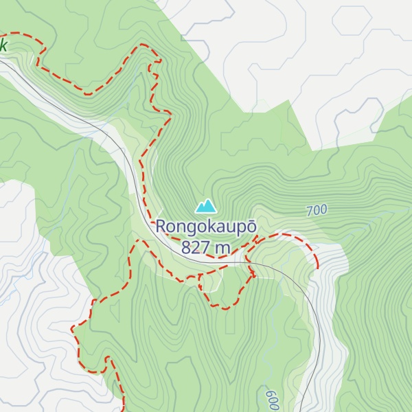 Map of Rongokaupō