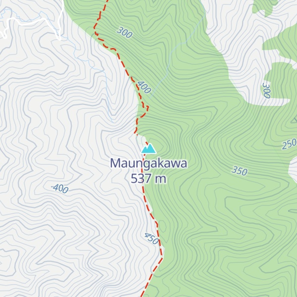 Map of Maungakawa