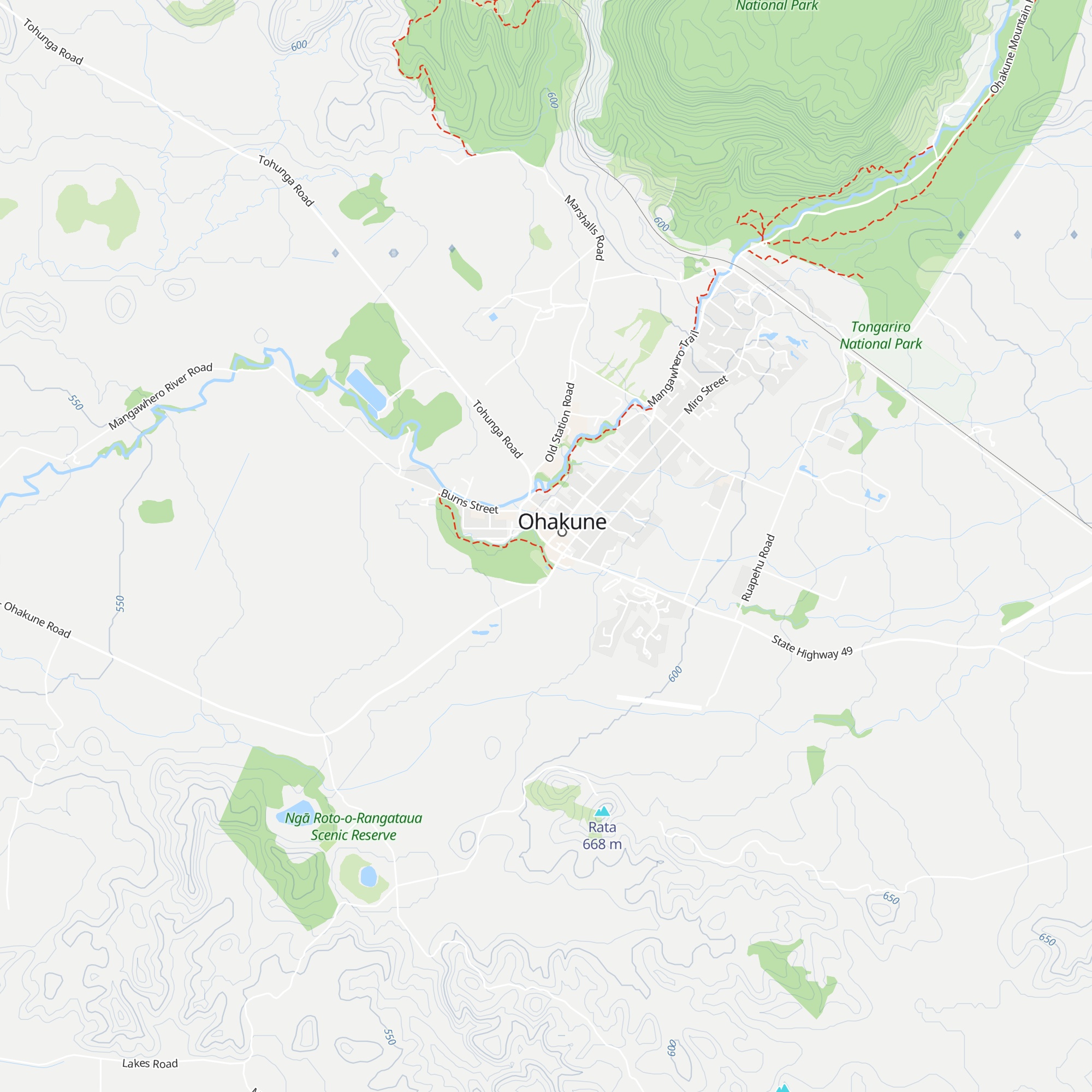 Ohakune i-Site Visitor Information Centre map