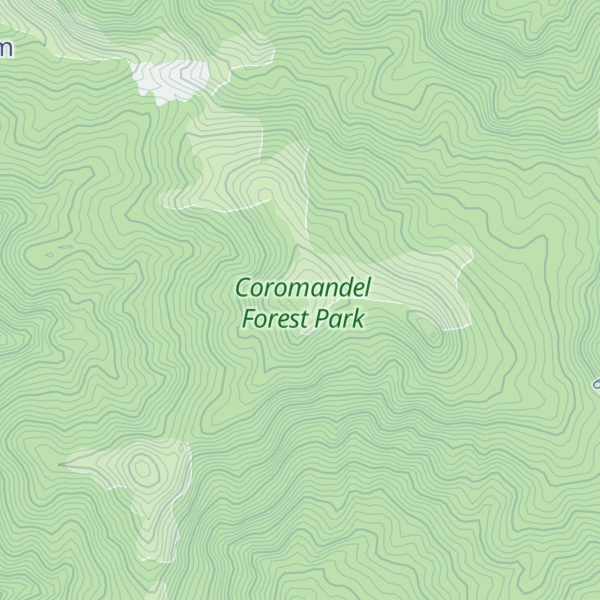 Map of Moehau / Te Moenga-hau-o-Tamatekapua