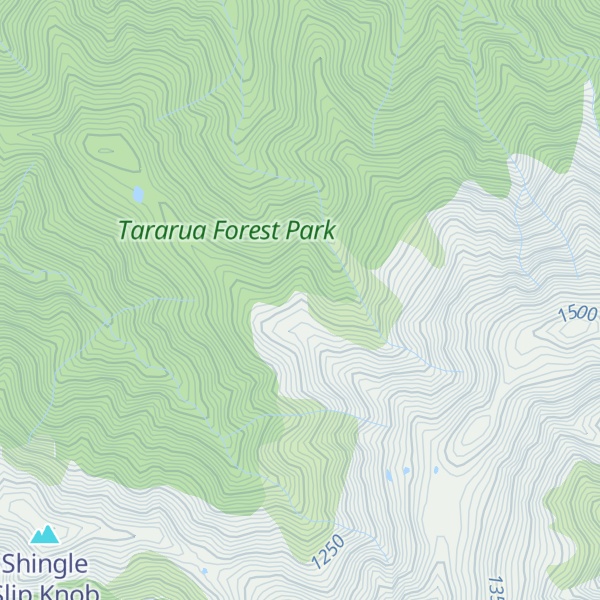 Map of McGregor Bivouac