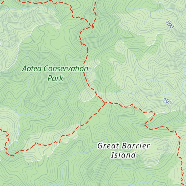 Map of Mt Heale Hut