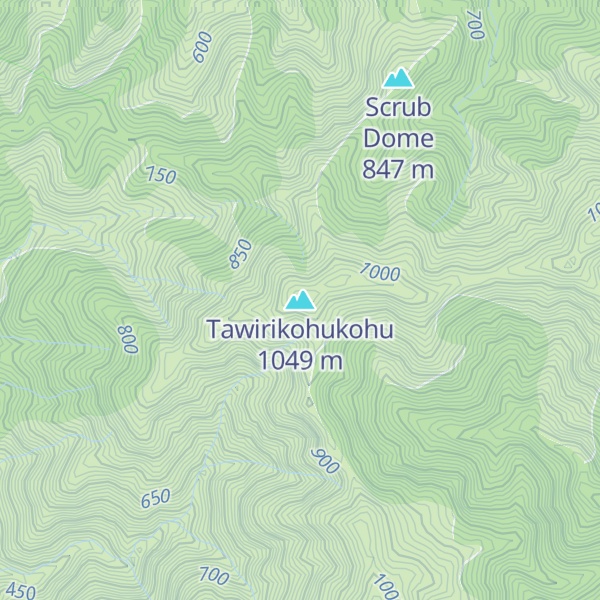 Map of Tawirikohukohu