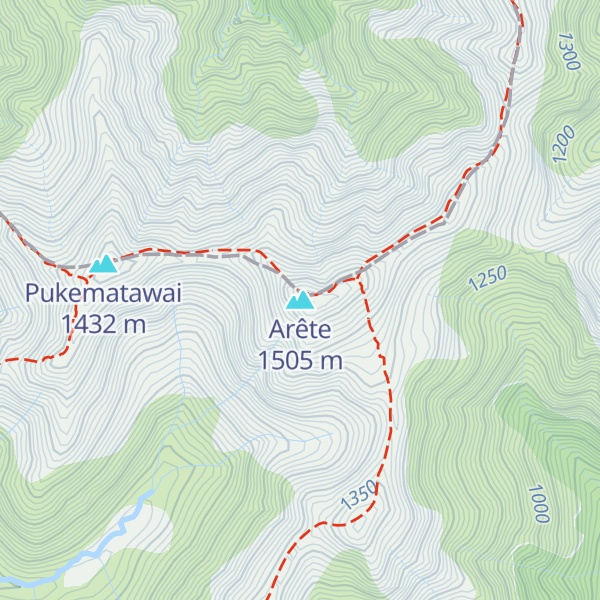 Map of Arête