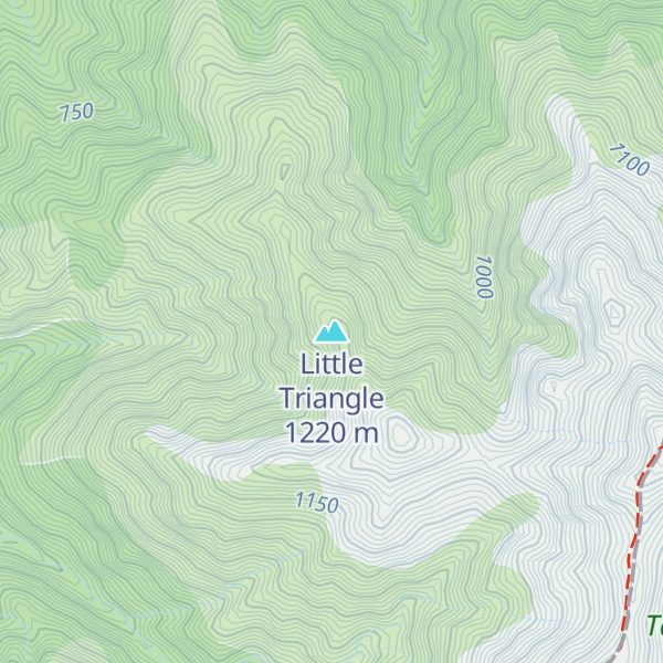 Map of Little Triangle