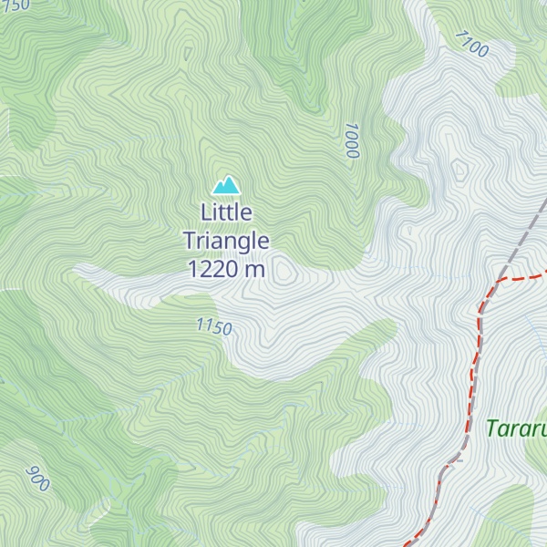 Map of Triangle Knob