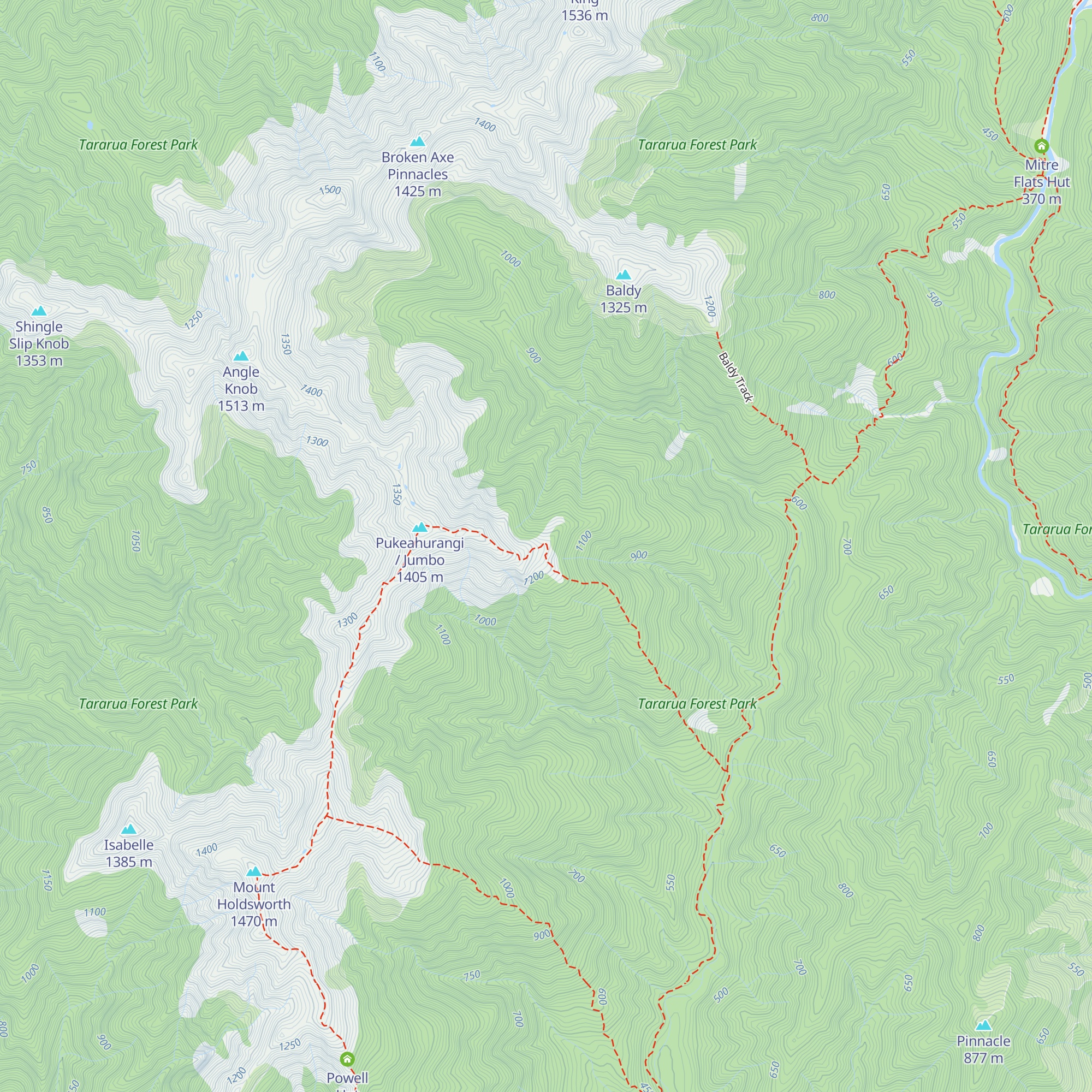 Jumbo Hut map