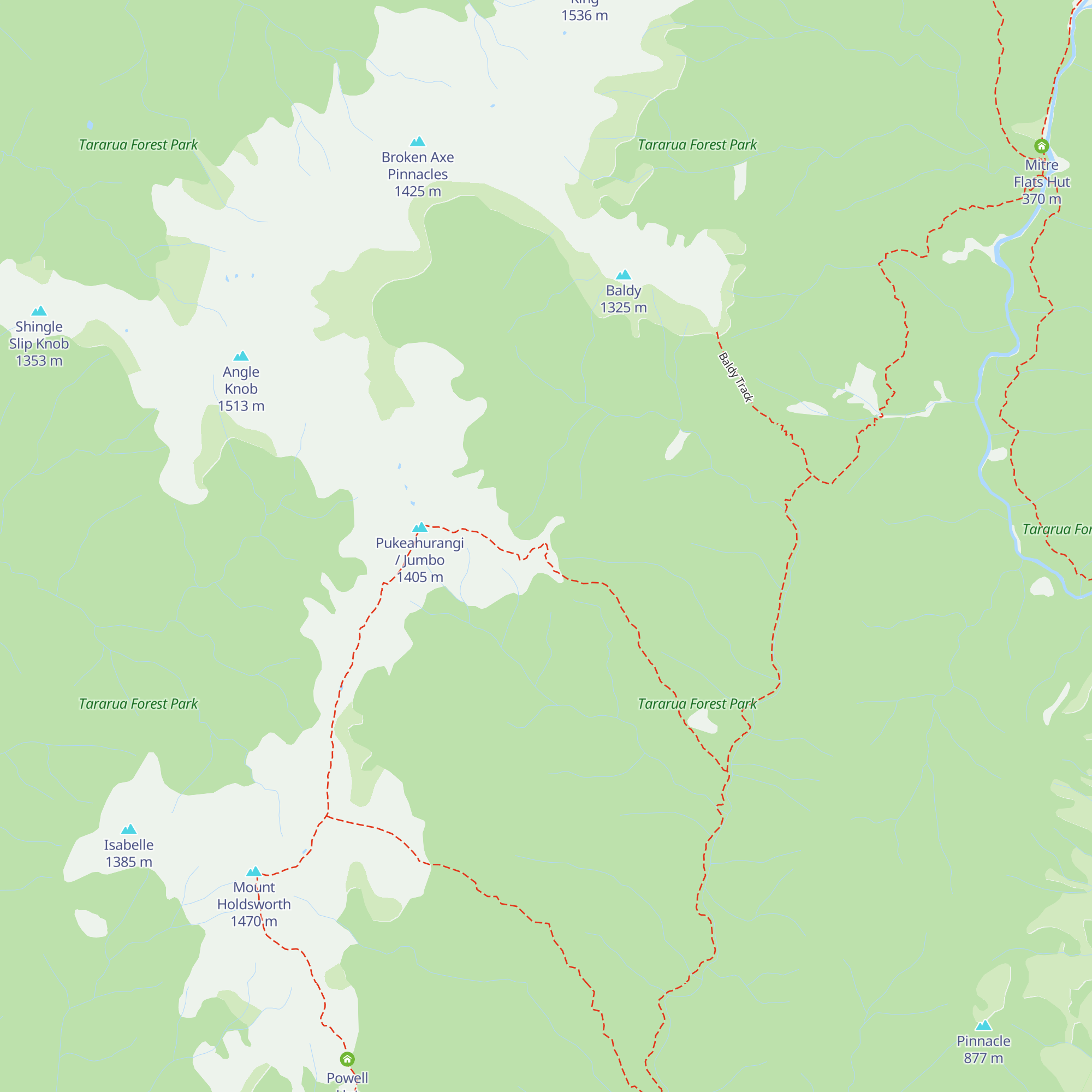 Jumbo Hut map
