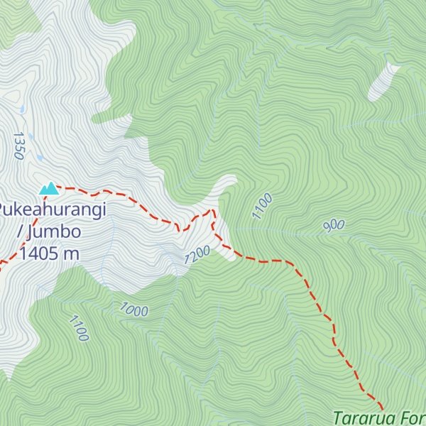 Map of Jumbo Hut