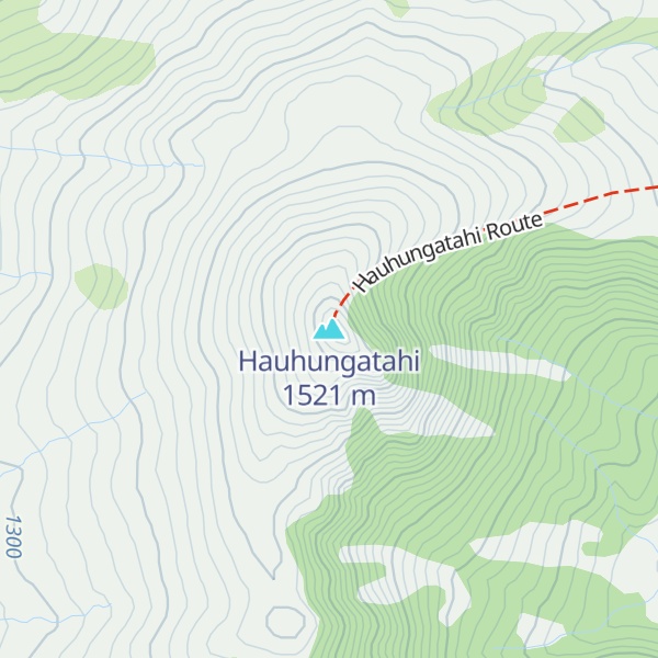 Map of Hauhungatahi