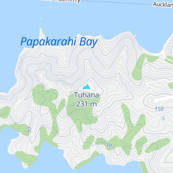 Map of Tuhana