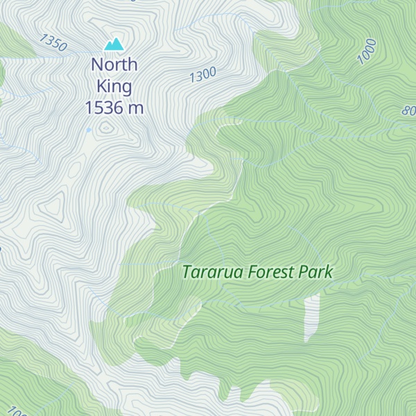 Map of Mid King Bivouac
