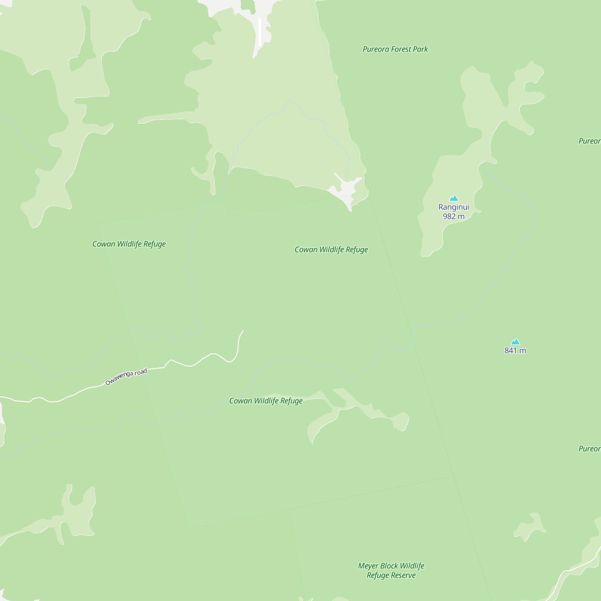 Wildlife Hut map