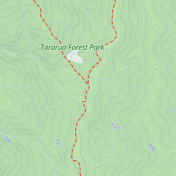 Map of Atiwhakatu Hut