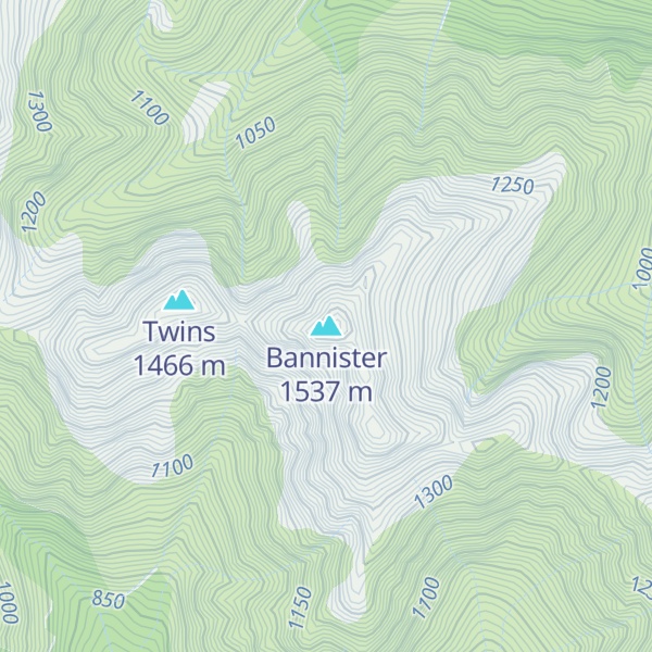 Map of Bannister