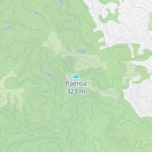 Map of Paeroa