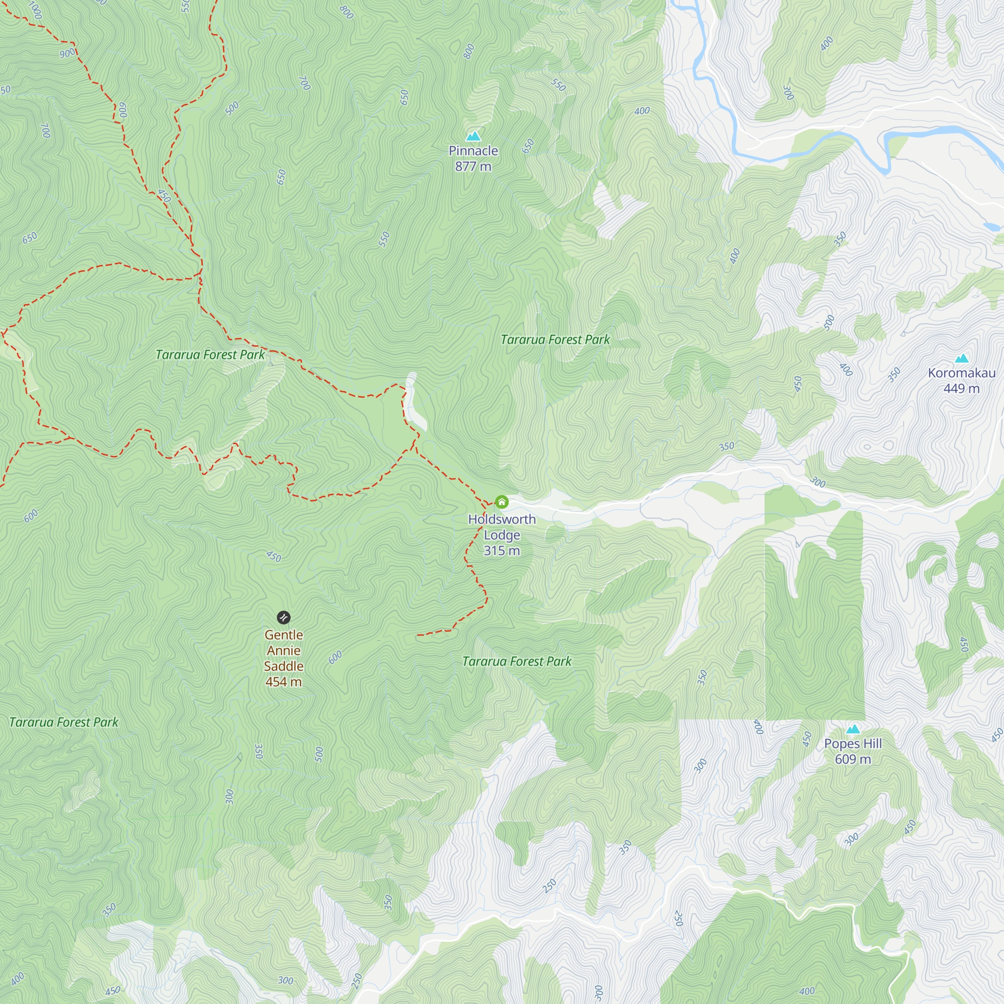 Holdsworth Lodge map