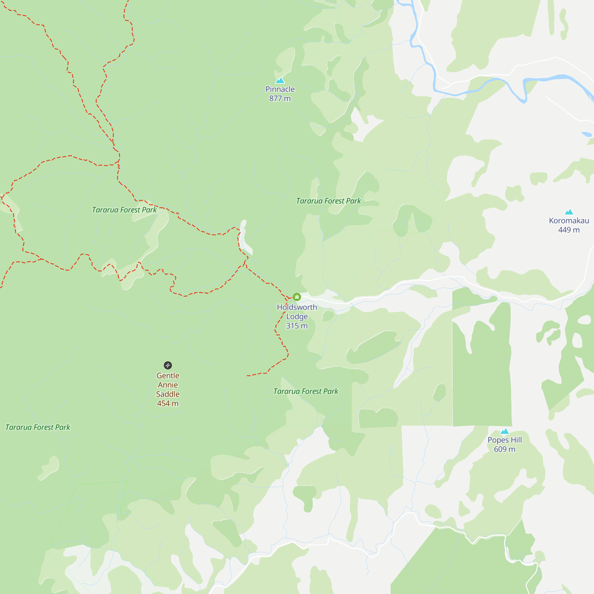 Holdsworth Lodge map