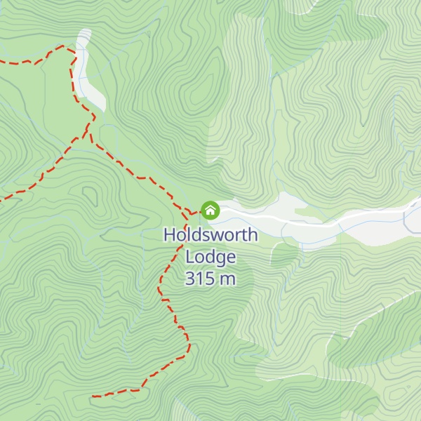 Map of Holdsworth Lodge