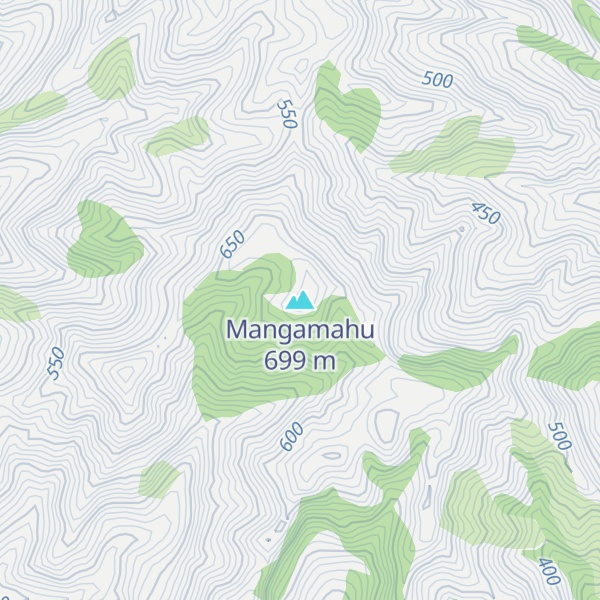 Map of Mangamahu