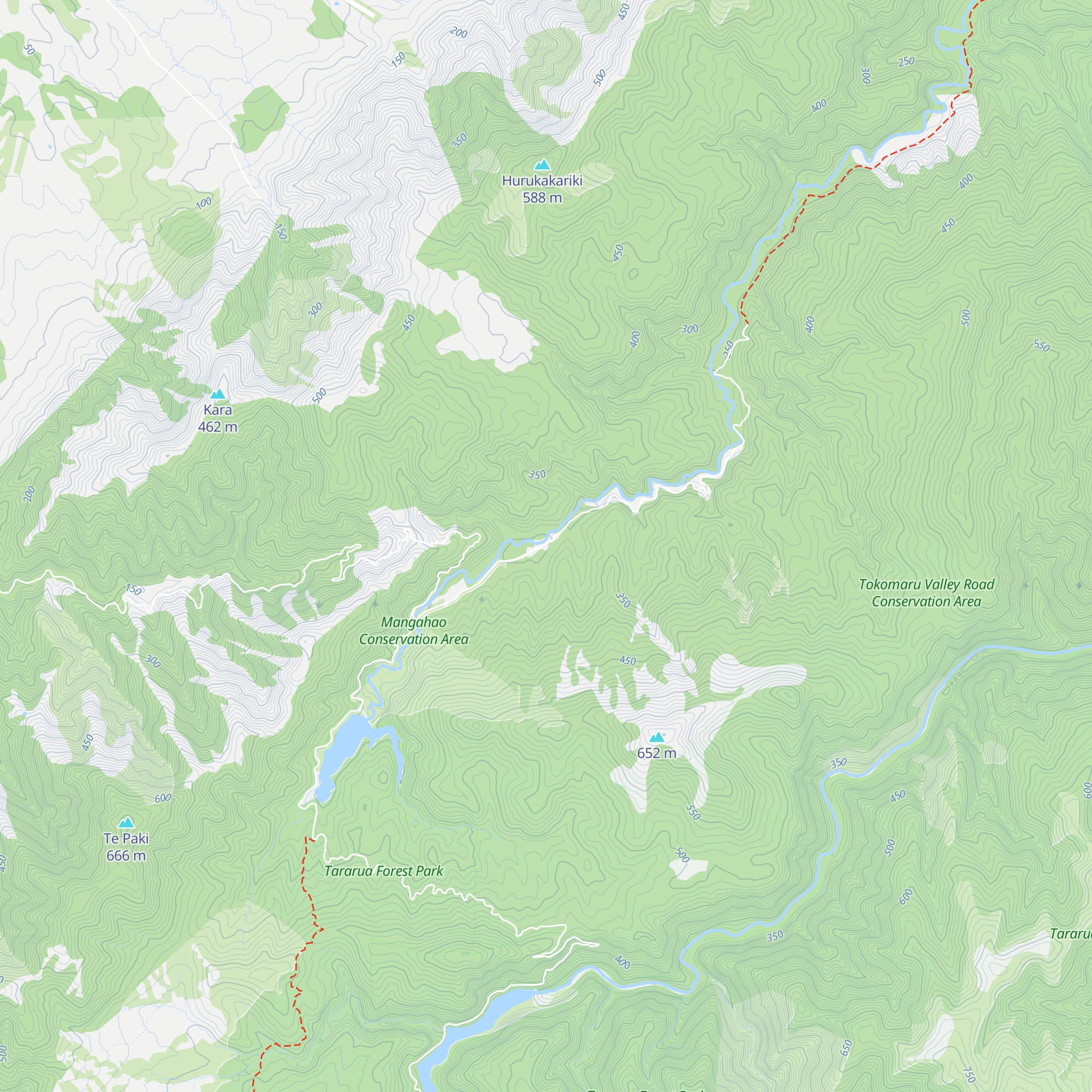 Tokamoru Shelter map