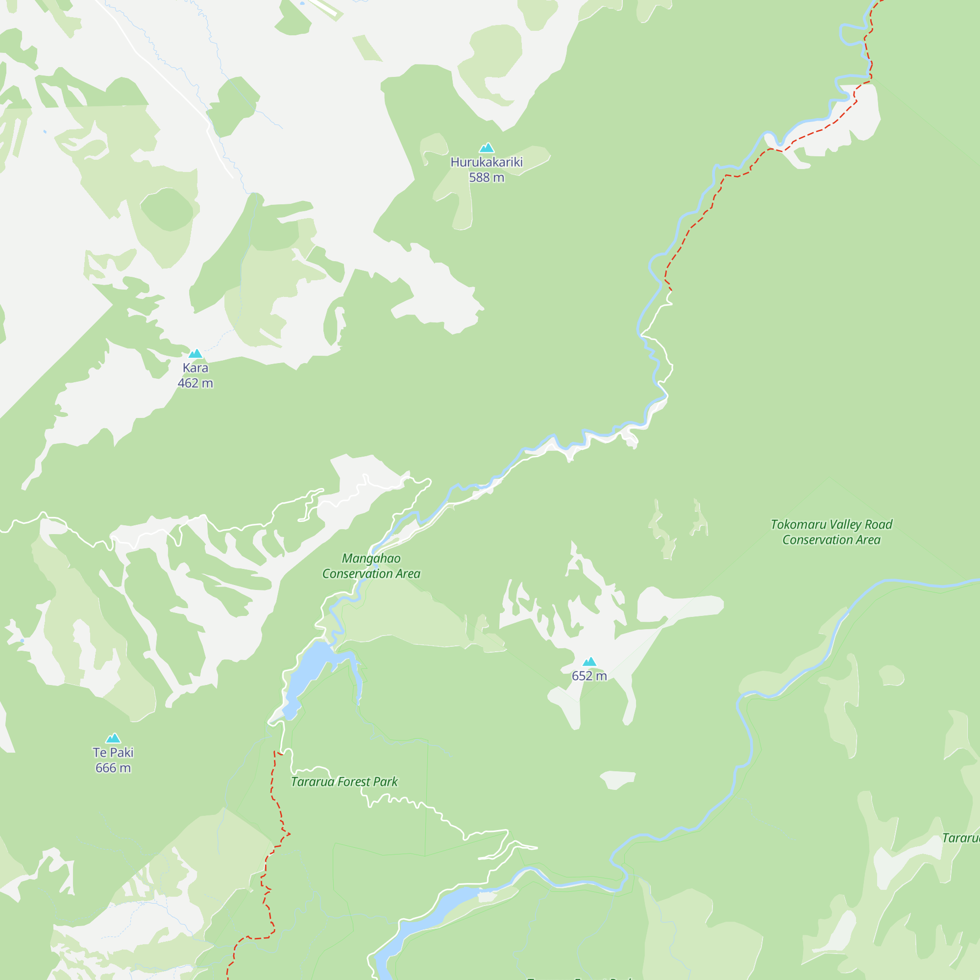 Tokamoru Shelter map