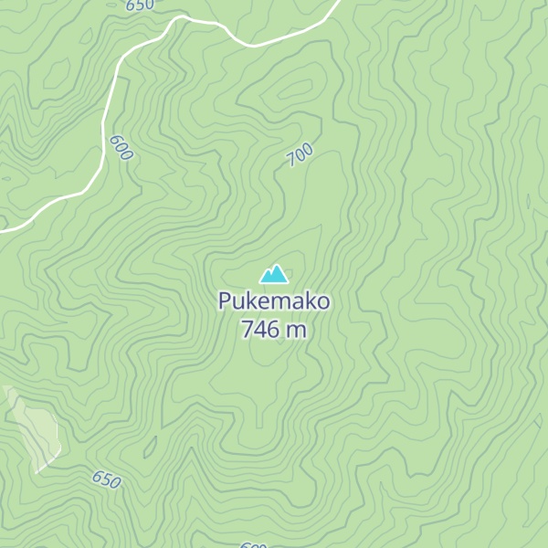 Map of Pukemako