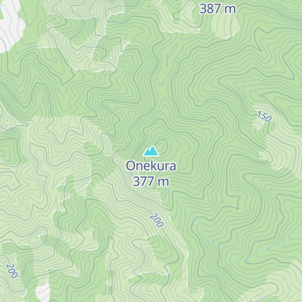 Map of Onekura