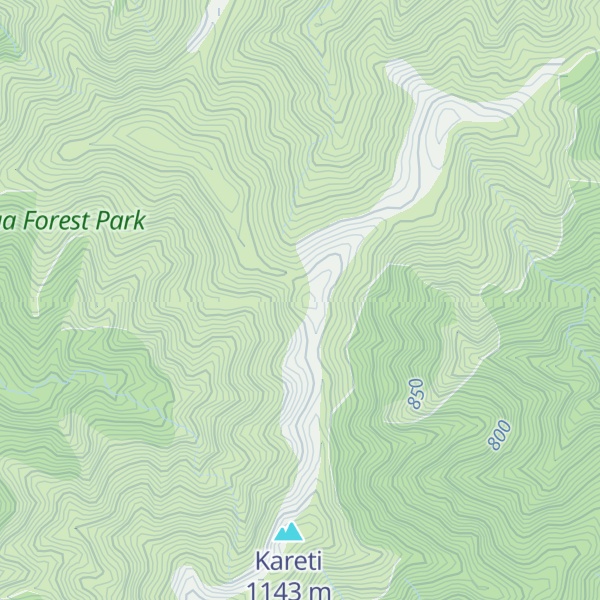 Map of Massey Knob