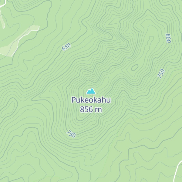 Map of Pukeokahu