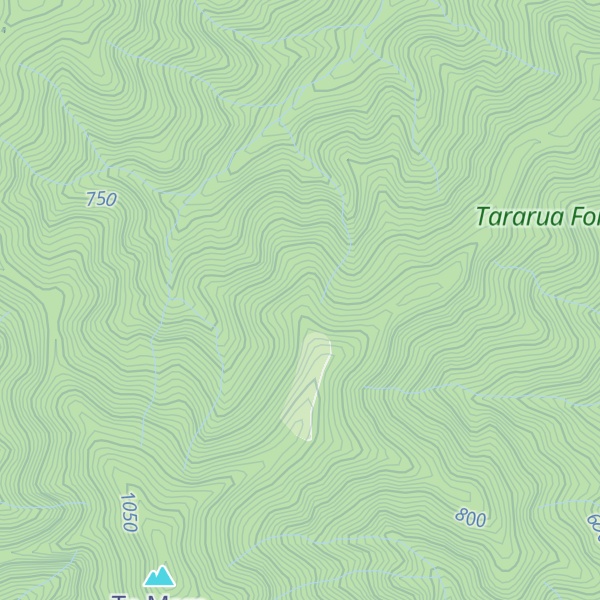 Map of Blue Range Hut