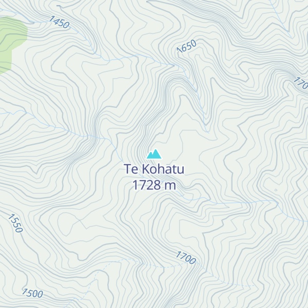 Map of Te Kohatu