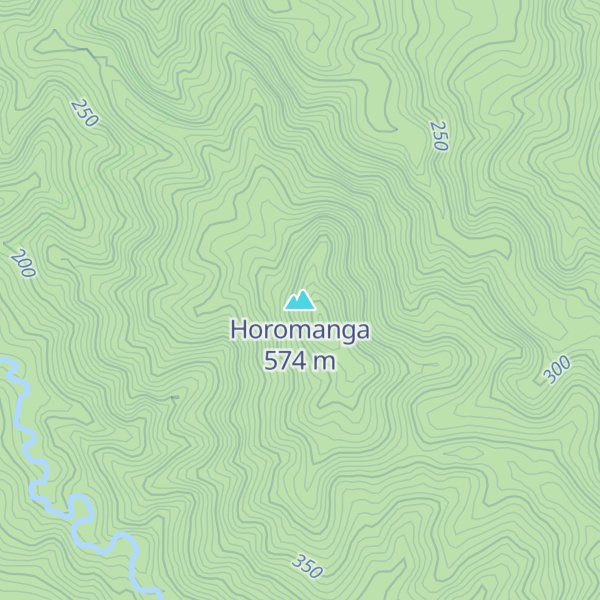 Map of Horomanga