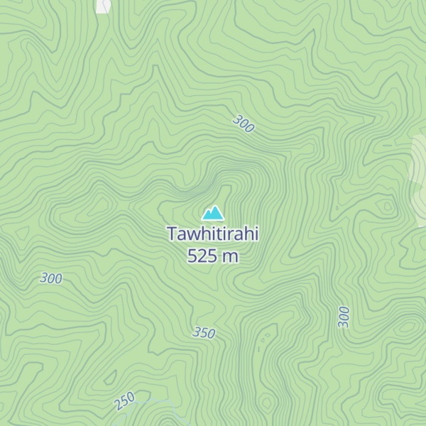 Map of Tawhitirahi