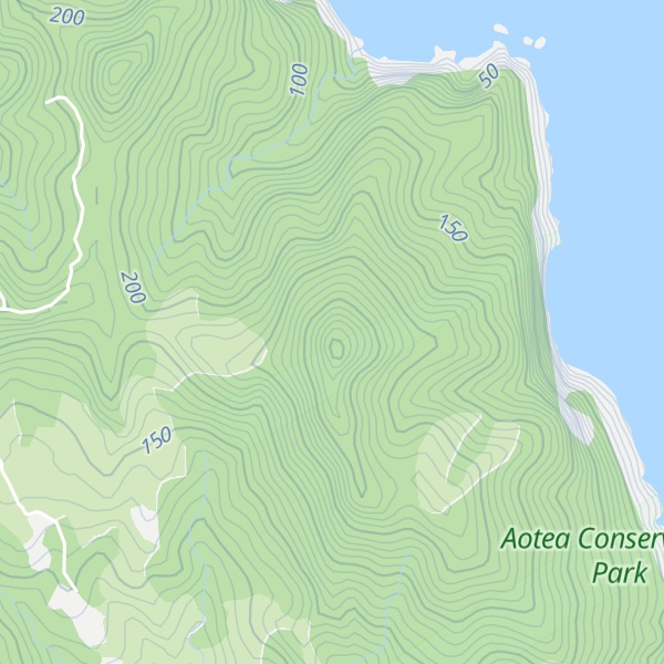 Map of Windy Hill