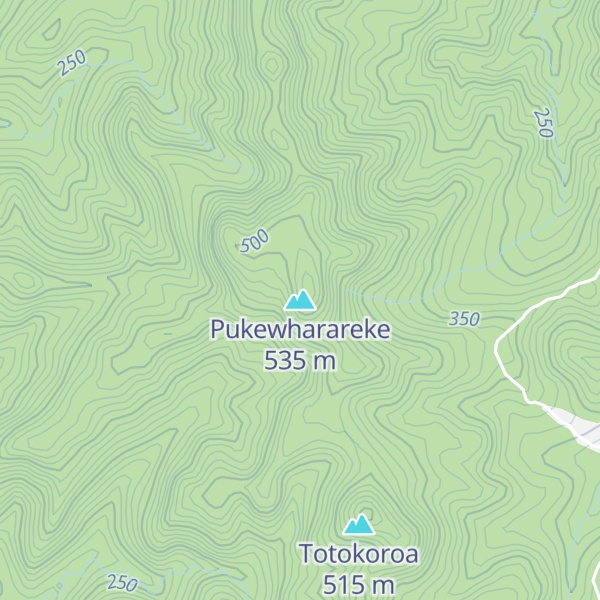 Map of Pukewharareke