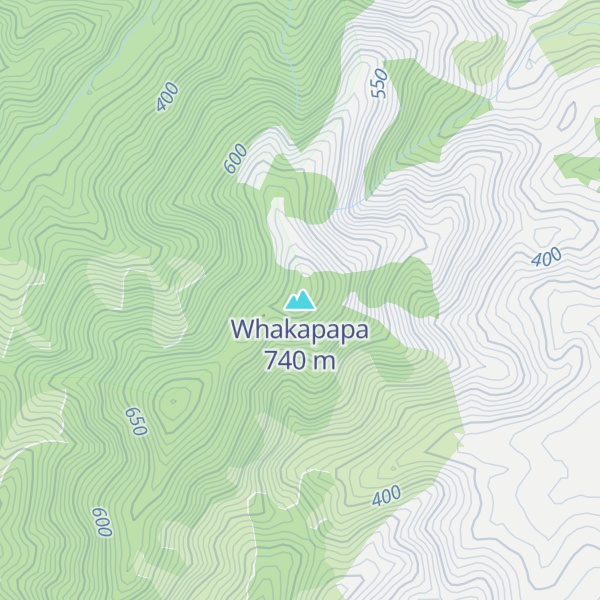 Map of Whakapapa