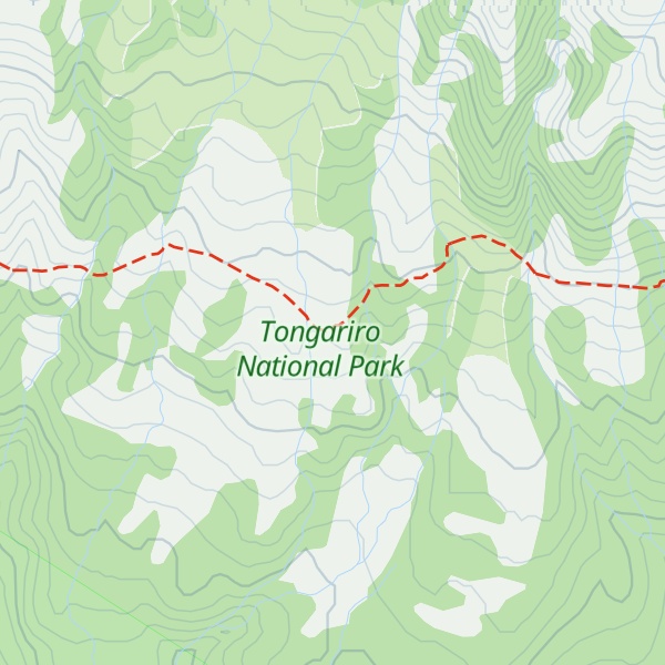 Map of Mangaehuehu Hut
