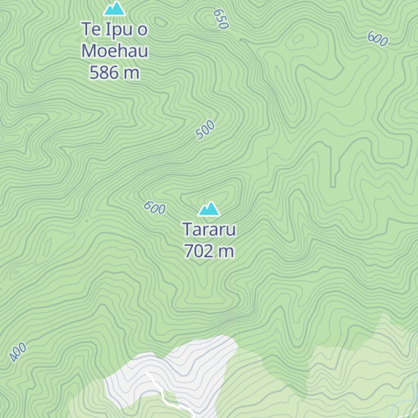 Map of Tararu