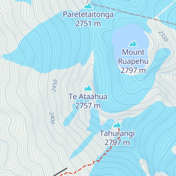 Map of Te Ataahua