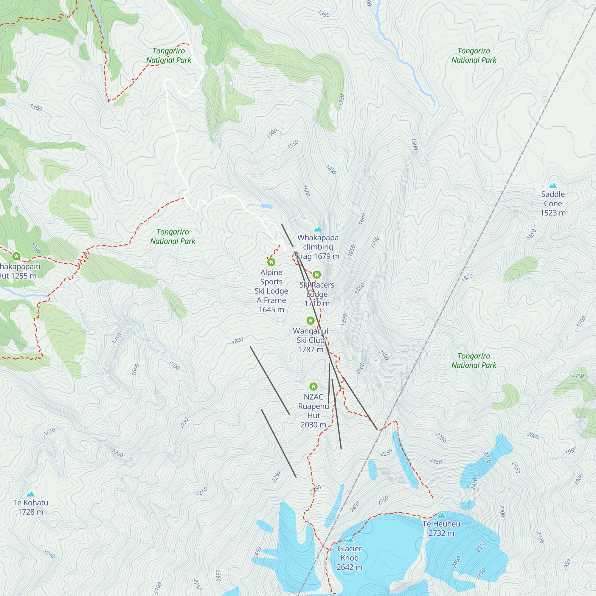 Hutt Valley Lodge map