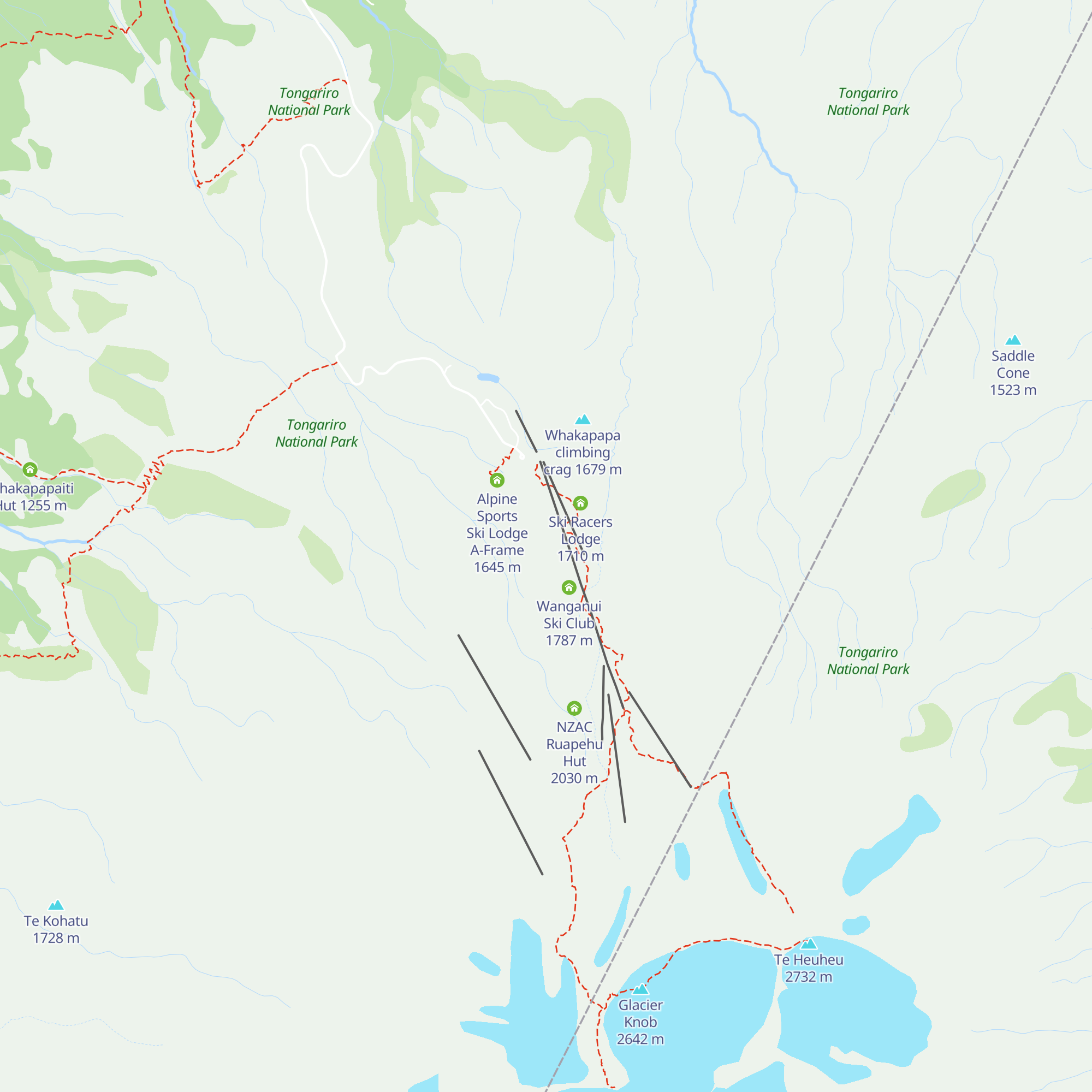 Hutt Valley Lodge map
