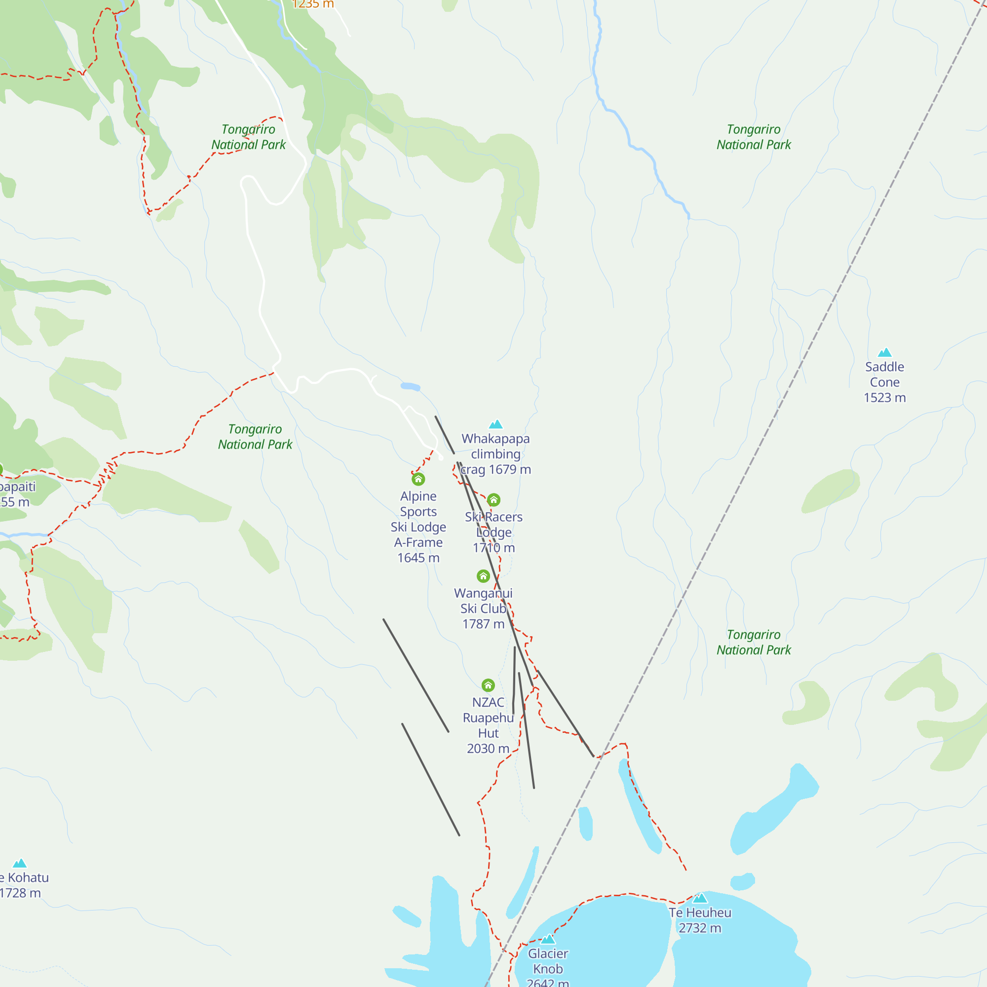 Otaihape Lodge map